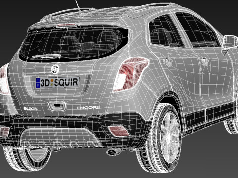 Buick Encore 2013-2016 3D-Modell