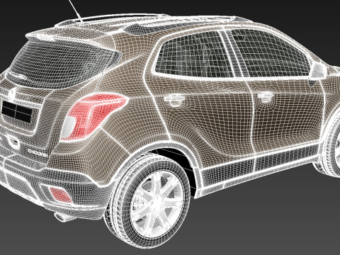 Buick Encore 2013-2016 3D Model