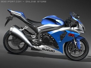 Suzuki GSX-R 1000 3D Model