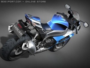Suzuki GSX-R 1000 3D Model