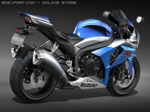 Suzuki GSX-R 1000 3D Model