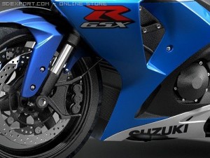 Suzuki GSX-R 1000 3D Model
