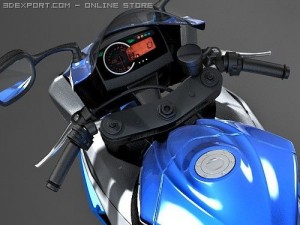 Suzuki GSX-R 1000 3D Model