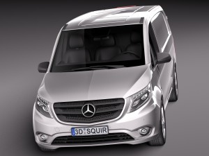 Mercedes-Benz Vito Panel Van 2016 3D Модель