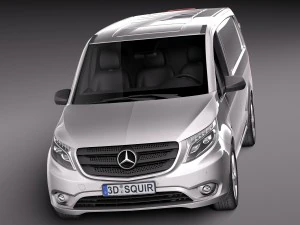 Mercedes-Benz Vito Panel Van 2016 3D Model