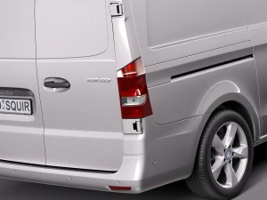 Mercedes-Benz Vito Panel Van 2016 3D Model