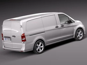 Mercedes-Benz Vito Panel Van 2016 3D Model