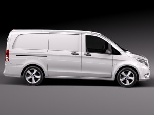 Mercedes-Benz Vito Panel Van 2016 3D Модель