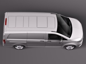 Mercedes-Benz Vito Panel Van 2016 3D Модель