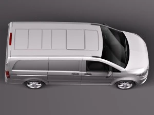 Mercedes-Benz Vito Panel Van 2016 3D Model