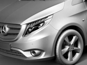 Mercedes-Benz Vito Panel Van 2016 3D Model