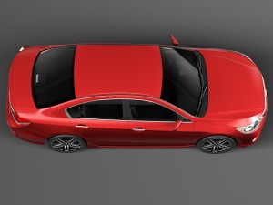 Honda Accord Sport 2016 3D Модель