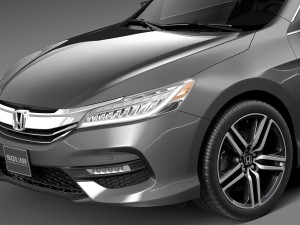 Honda Accord 2016 Modelo 3D