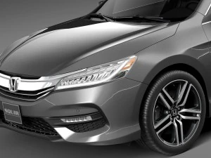 Honda Accord 2016 3D Model
