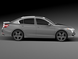 Honda Accord 2016 Modelo 3D