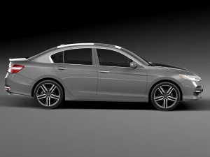 Honda Accord 2016 3D Model
