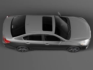 Honda Accord 2016 3D Model