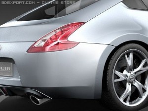 Nissan 370Z 3D Model