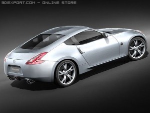 Nissan 370Z 3D Model