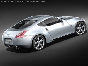 Nissan 370Z 3D Model