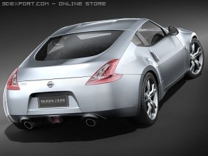 Nissan 370Z 3D Model
