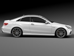 Mercedes-Benz E63 AMG Coupe 2016 3D Model