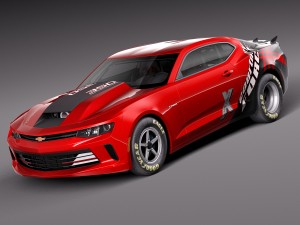 Chevrolet Camaro Copo 2016 Modelo 3D