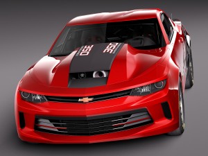 Chevrolet Camaro Copo 2016 3D Model