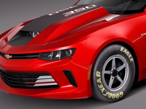 Chevrolet Camaro Copo 2016 3D Model