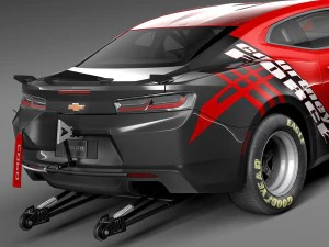Chevrolet Camaro Copo 2016 3D Model