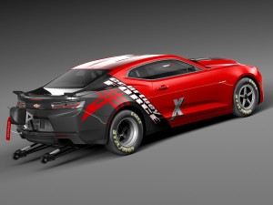 Chevrolet Camaro Copo 2016 3D Model