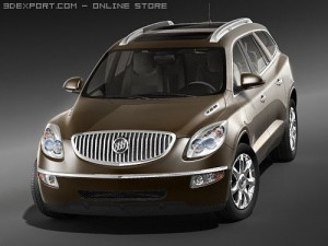 Buick Enclave 2009 3D मॉडल