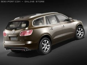 Buick Enclave 2009 3D Model