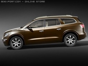 Buick Enclave 2009 3D मॉडल