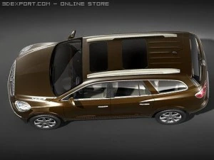 Buick Enclave 2009 3D Model