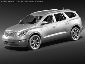 Buick Enclave 2009 3D मॉडल