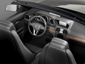 Mercedes-Benz E-class AMG Convertible 2015 3D Model