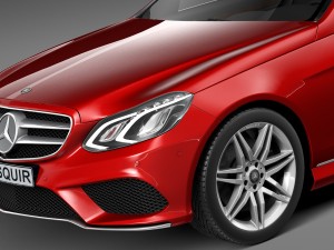 Mercedes-Benz E-class AMG Estate 2015 3D मॉडल