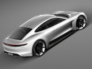 Porsche Mission E Concept 2015 3D Model
