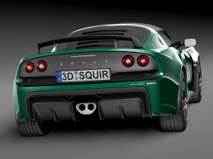 Lotus Exige Sport 350 2016 Model 3D