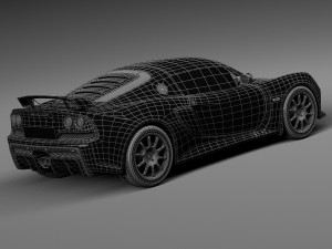 Lotus Exige Sport 350 2016 Model 3D