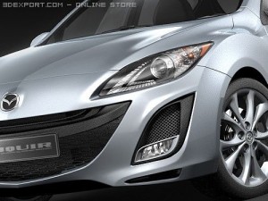 Mazda 3 Hatchback 2009 Modelo 3D