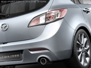 Mazda 3 Hatchback 2009 Modelo 3D