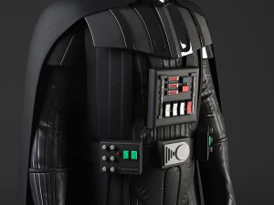 Star Wars Darth Vader Rigged for maya 3D Model