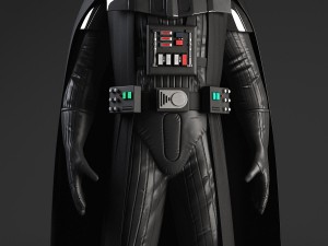Star Wars Darth Vader Rigged for maya Modello 3D