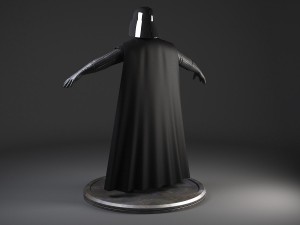 Star Wars Darth Vader Rigged for maya Modello 3D
