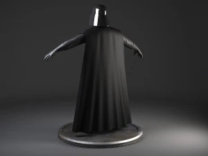 Star Wars Darth Vader Rigged for maya 3D Model