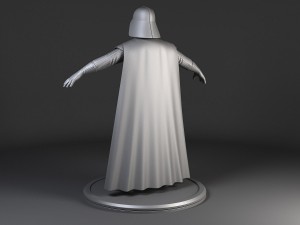 Star Wars Darth Vader Rigged for maya Modello 3D