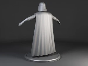 Star Wars Darth Vader Rigged for maya 3D Model