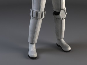Star Wars Storm Trooper Rigged 3D-Modell